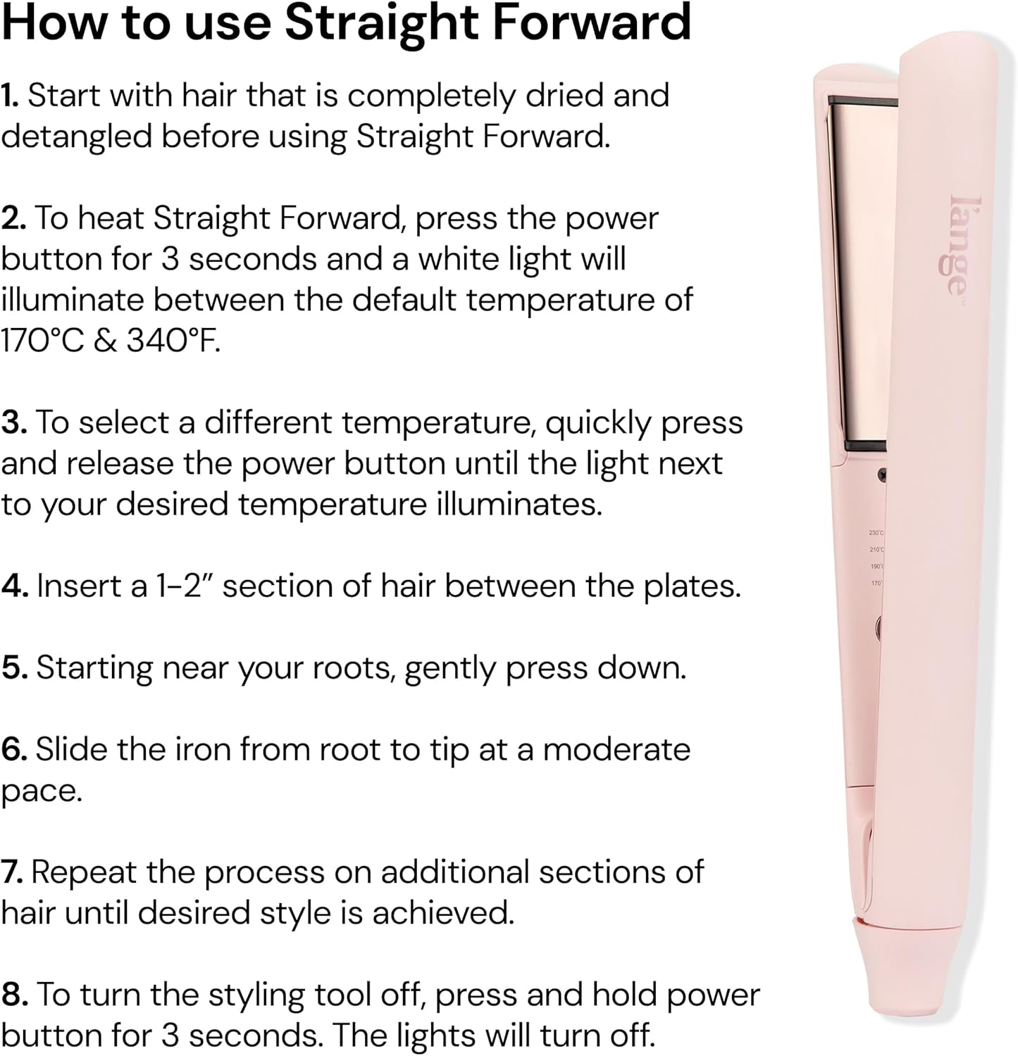 Titanium Hair Straightener